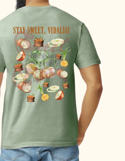 "Sweet Vidalia" short sleeve tee